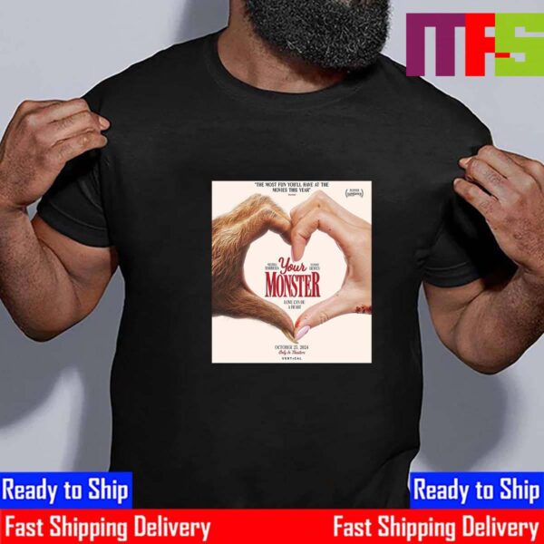 Official Poster Your Monster Love Can Be A Beast With Starring Melissa Barrera And Tommy Dewey Essential T-Shirt