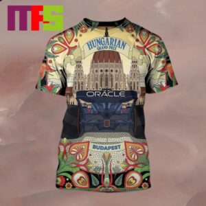 Oracle Red Bull Racing Team F1 In Budapest The Hungarian GP 2024 All Over Print Shirt