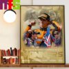 Oscar Piastri First Formula 1 Grand Prix Race Win At Hungarian GP Decor Wall Art Poster Canvas