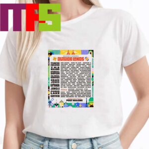Outside Lands Music Festival At Golden Gate Park In San Francisco From August 9th-11th 2024 Classic T-Shirt