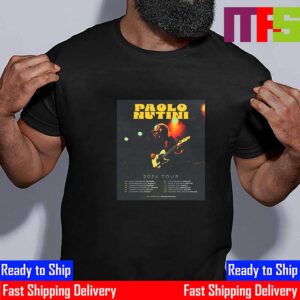 Paolo Nutini 2024 Tour New European Headline Shows Essential T-Shirt Paolo Nutini 2024 Tour New European Headline Shows Essential T-Shirt
