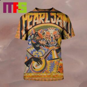 Pearl Jam Berlin 2024 The Murder Capital All Over Print Shirt