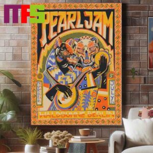 Pearl Jam Berlin 2024 The Murder Capital Home Decor Poster Canvas Pearl Jam Berlin 2024 The Murder Capital Home Decor Poster Canvas