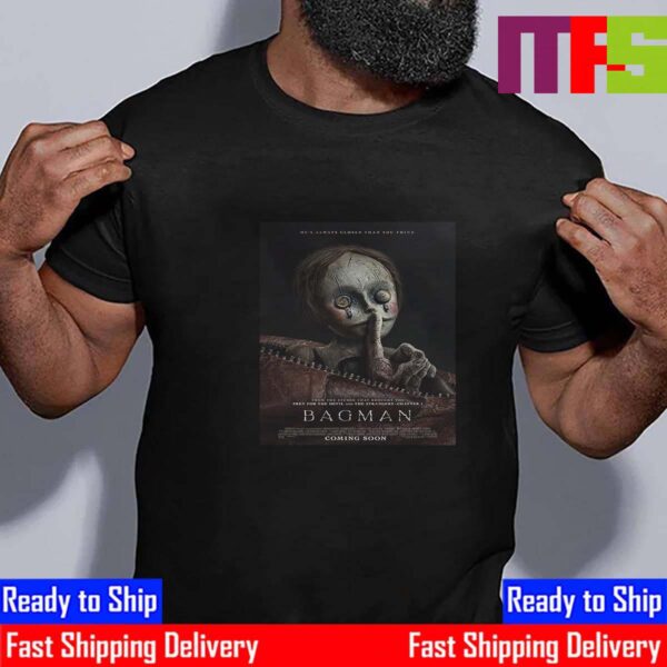 Prey For The Devil And The Strangers-Chapter 1 Bagman Official Poster Movie Essential T-Shirt