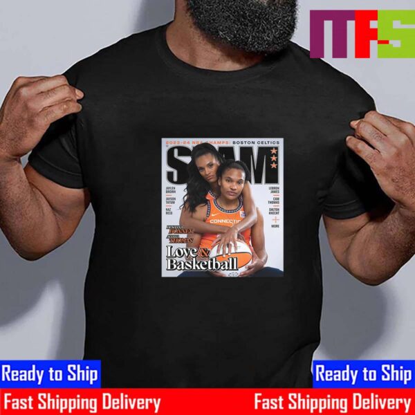 SLAM 251 Cover Love And Basketball Alyssa Thomas and DeWanna Bonner Essential T-Shirt