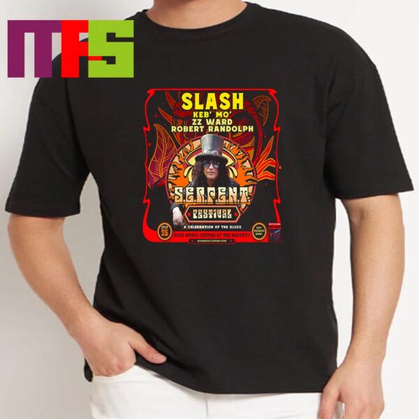 Slash 2024 Serpent Festival Tour A Celebration Of The Blue Classic T-Shirt