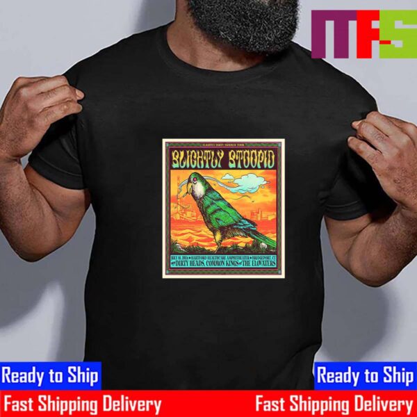 Slightly Stoopid Slightly Dirty Summer Tour At Hartford HealthCare Amphitheater Bridgeport CT July 18th 2024 Essential T-Shirt