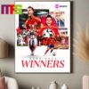 Spain Are UEFA Euro 2024 Champions Beat England To Be Wins Euro Champions 2024 Campeons Vamos Espana Home Decor Poster Canvas