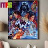 Guardians Of The Galaxy Marvel Studios Artwork Gold Metallic Variant Edition Home Decor Poster Canvas