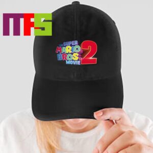 Super Mario Bros Movie 2 Universal 2026 New Logo Classic Cap