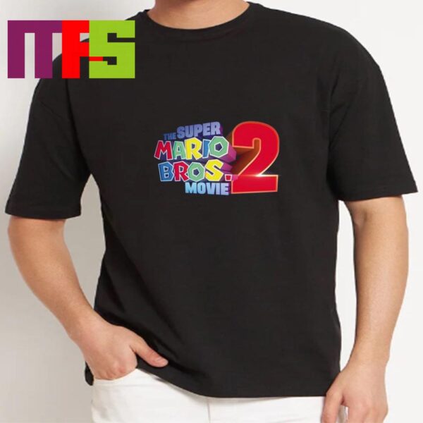 Super Mario Bros Movie 2 Universal In Theaters April 3rd 2026 New Logo Classic T-Shirt