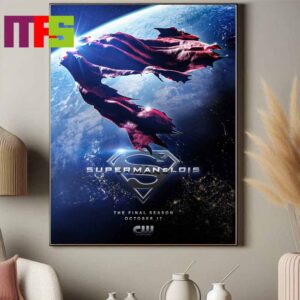 Superman And Lois DC Universe Final Season On October 17th Home Decor Poster Canvas