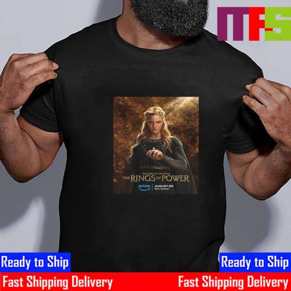 Temptation In Its Highest Form The Lord Of The Rings The Rings Of Power On Prime Official Poster Essential T-Shirt