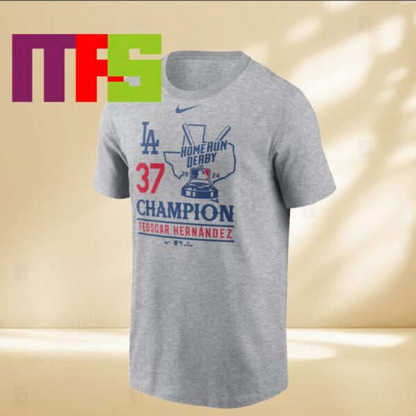 Teoscar Hernandez Los Angeles Dodgers 2024 MLB Home Run Derby Champion Classic T-Shirt