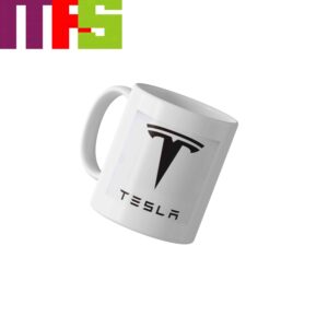 Tesla Logo Ceramic Coffee Mug