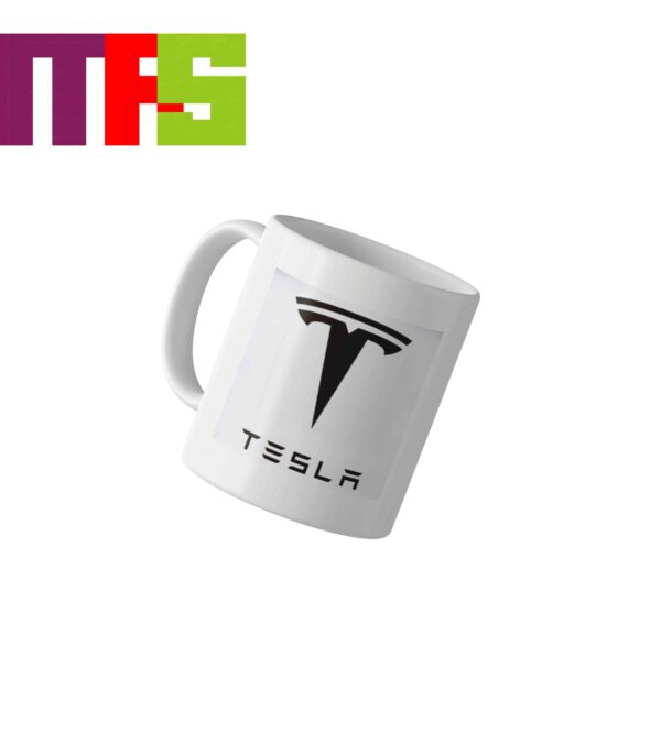 Tesla Logo Ceramic Coffee Mug