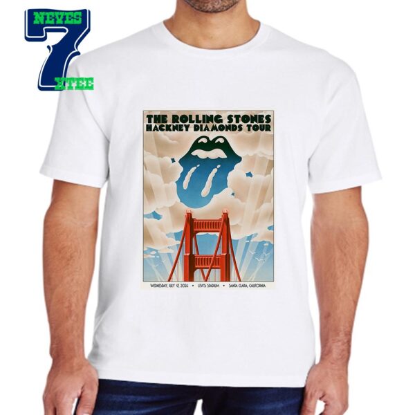 The Rolling Stones In The Levis Stadium Santa Clara 2024 Hackey Diamond Tour On July 17th Essential T-Shirt