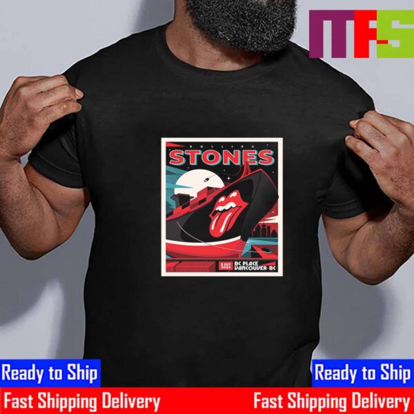 The Rolling Stones The Stones Tour 24 Play At BC Place Vancouver BC July 5th 2024 Essential T-Shirt