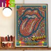 The Rolling Stones The Stones Tour 24 Play At Lincoln Financial Field Philadelphia PA June 11st 2024 Decor Wall Art Poster Canvas