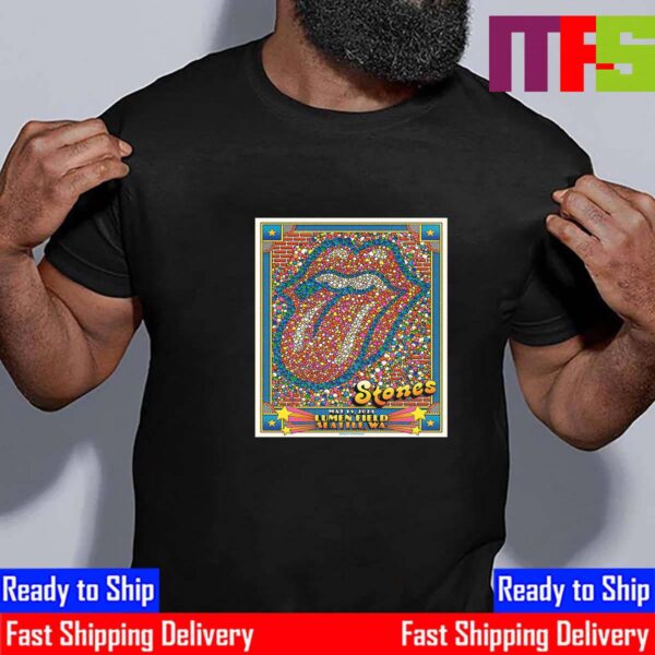 The Rolling Stones The Stones Tour 24 Play At Lumen Field Seattle WA May 15th 2024 Essential T-Shirt