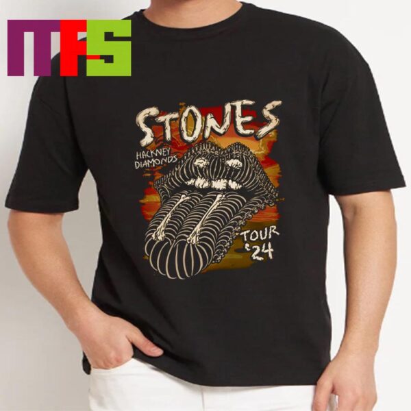 The Rolling Stones Thunder Ridge Nature Arena Ridgedale MO Hackney Diamonds Tour On July 21st 2024 Classic T-Shirt