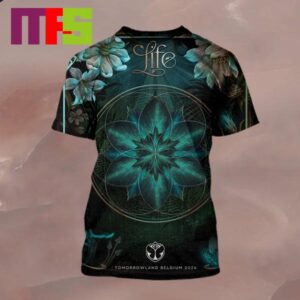 Tomorrowland Belgium 2024 The Elixir Of Life Theme Limited Edition On July 19th 21st 26th-28th All Over Print Shirt