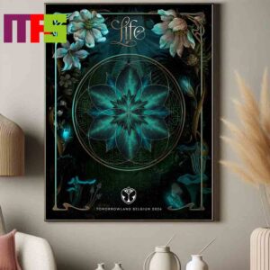 Tomorrowland Belgium 2024 The Elixir Of Life Theme Limited Edition On July 19th 21st 26th 28th Home Decor Poster Canvas