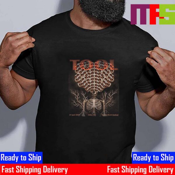 Tool Effing Tool Show Tons Of Rock Festival At Oslo Norway June 27th 2024 Vintage T-Shirt