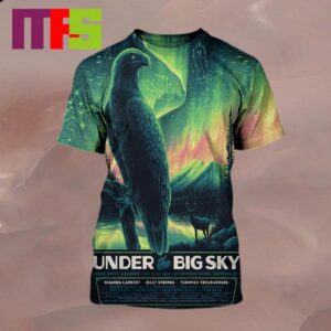 Under The Big Sky Fest 2024 Big Moutain Ranch Whitefish Montana On July 12th-14th All Over Print Shirt