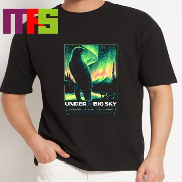 Under The Big Sky Fest 2024 Big Moutain Ranch Whitefish Montana On July 12th 14th Classic T Shirt