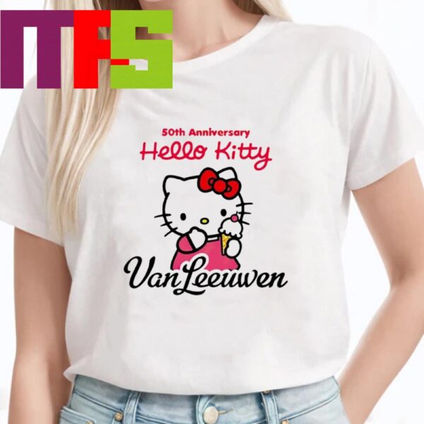 Van Leeuwen 50Th Anniversary Hello Kitty CLassic T-Shirt