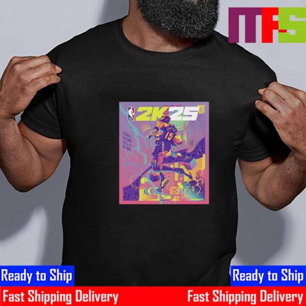 Vince Carter Is NBA 2K25 Hall Of Fame Edition Vintage Retro Color On Cover Stars Classic T-Shirt