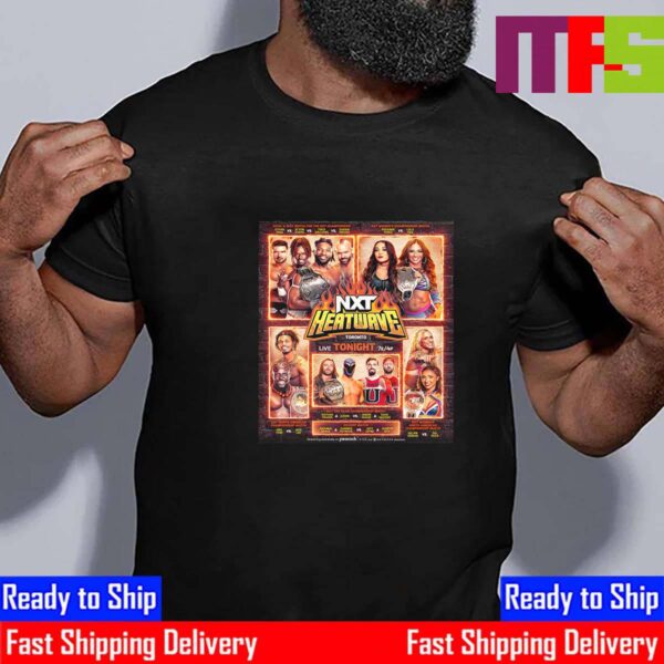 WWE NXT Heatwave Toronto All Match Schedule Vintage T-Shirt