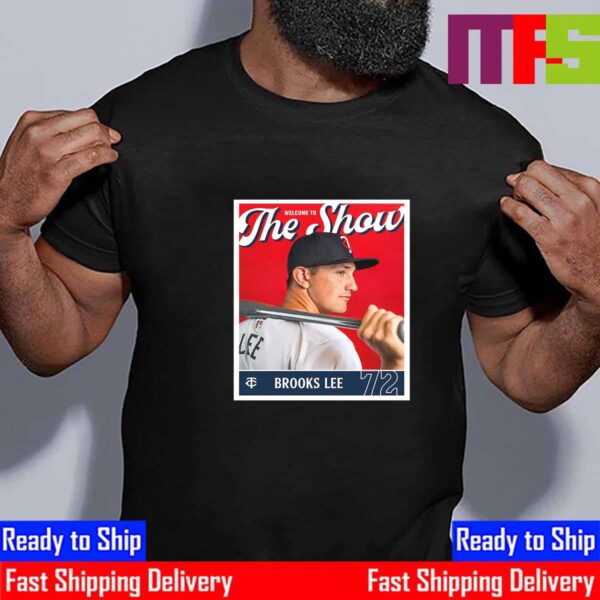 Welcome Brooks Lee To The Show Minnesota Twins Vintage T-Shirt