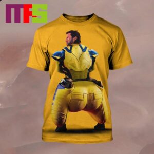 Wolverine The X Booty Era Deadpool And Wolverine 2024 Marvel Studios All Over Print Shirt