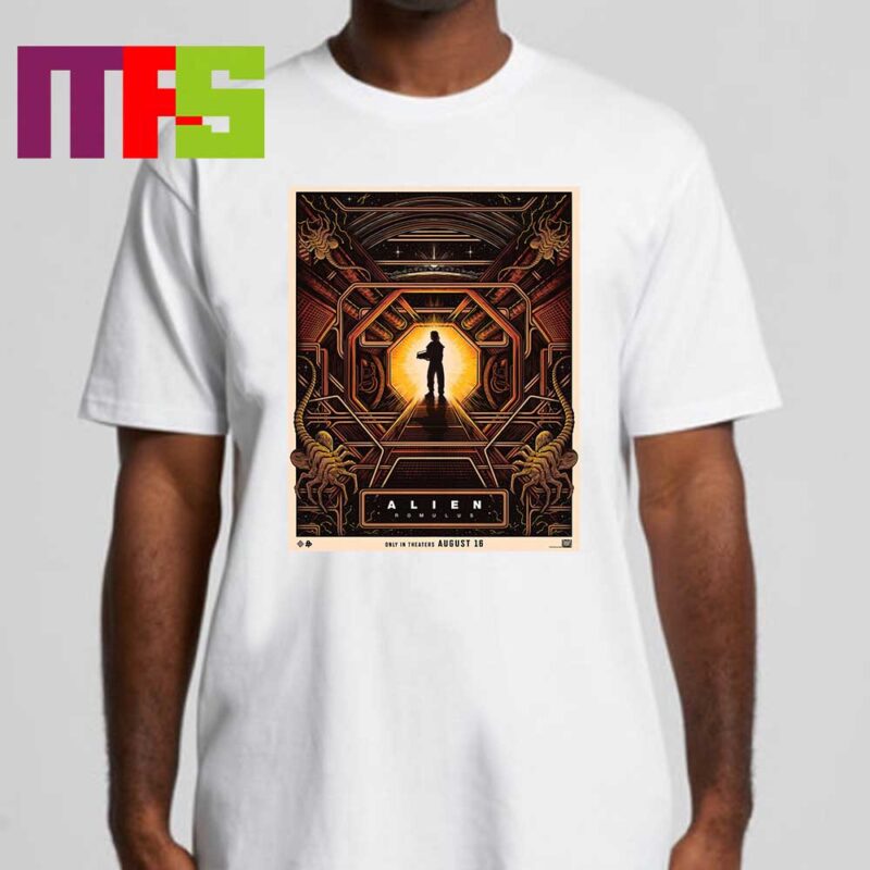 Alien Romulus 2024 The Romulus Space Station Classic T-Shirt - Masteez