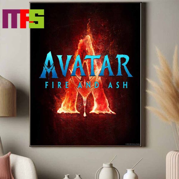 Avatar 3 Fire And Ash In Theaters On December 19th 2025 Journey Back To Pandora Home Decor Poster Canvas