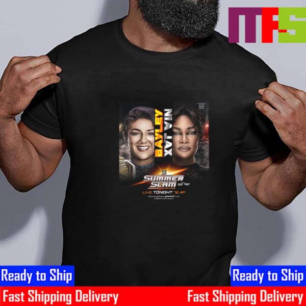 Bayley Vs Nia Jax At WWE SummerSlam Cleveland 2024 Essential T-Shirt