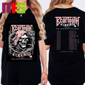 Beartooth EU UK Tour 2024 With Polaris And Landmvrks Two Sided Classic T-Shirt