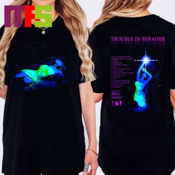 Chloe Bailey Trouble In Paradise Tracklist Album Two Sided Essential T-Shirt