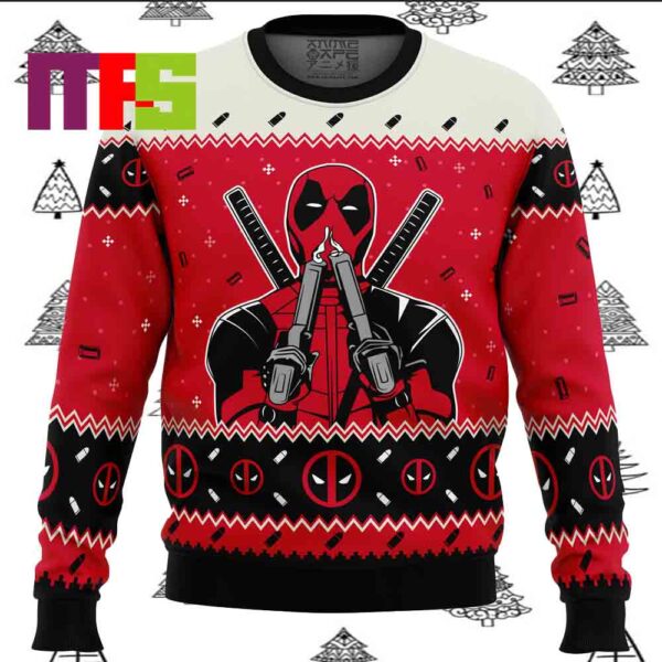 Christmas Deadpool Marvel Studios Ugly Christmas Sweater