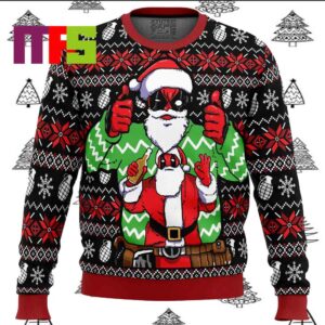 Christmas Deadpool Marvel Ugly Christmas Sweater