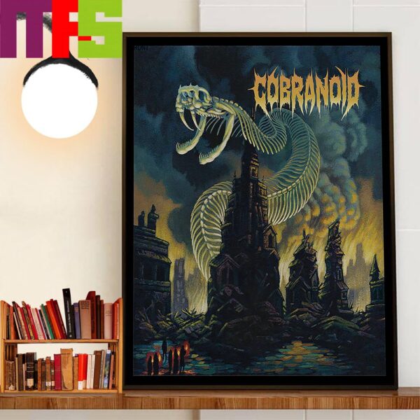 Cobranoid Release Cobranoid Album Full Force Friday New August 16th Release August 18th 2024 Home Decor Poster Canvas