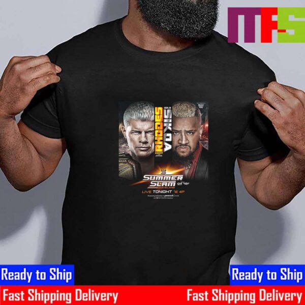 Cody Rhodes Vs Solo Sikoa At WWE SummerSlam Cleveland 2024 Essential T-Shirt