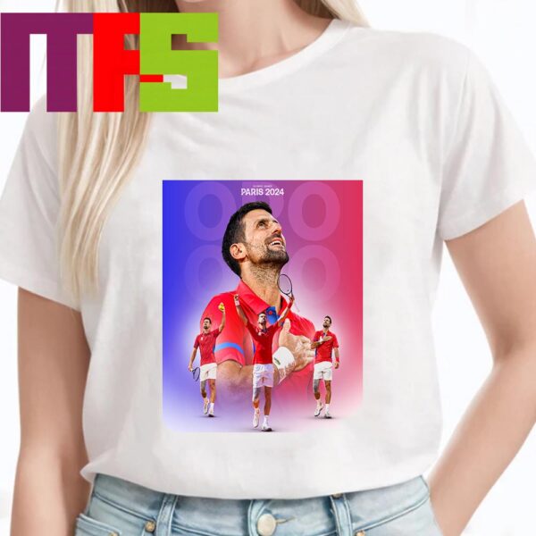 Congrats To Novak Djokovic Win Gold Medal In Tennis Completes Career Golden Slam At Paris Olympics 2024 Essential T-Shirt