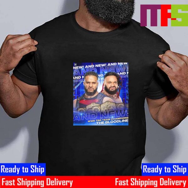 Congratulations To Tama Tonga And Jacob Fatu The Bloodline And New WWE Tag Team Champions Essential T-Shirt