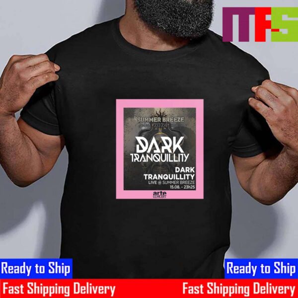 Dark Tranquillity Show At Summer Breeze August 14th And 17th 2024 Unisex T-Shirt