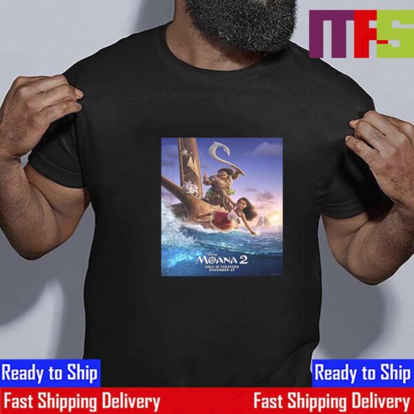 Disney Moana 2 Official Poster Unisex T-Shirt