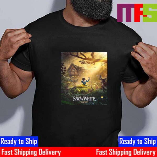 Disney Snow White 2025 Official Teaser Poster Unisex T-Shirt