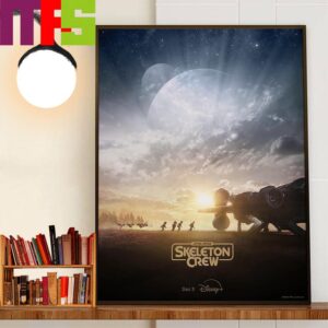 Disney Star Wars Skeleton Crew Official Teaser Poster Home Decor Poster Canvas